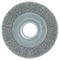 Weiler 8" Medium Face Crimped Wire Wheel .006" Steel Fill 2" Arbor Hole 6090 - alternate 1